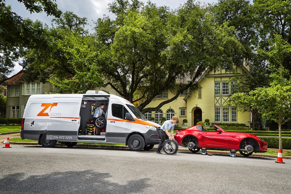 Building The Tire Shop Of The Future With On-Demand Service