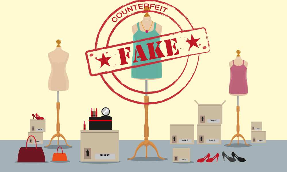 Fake products fashion resale