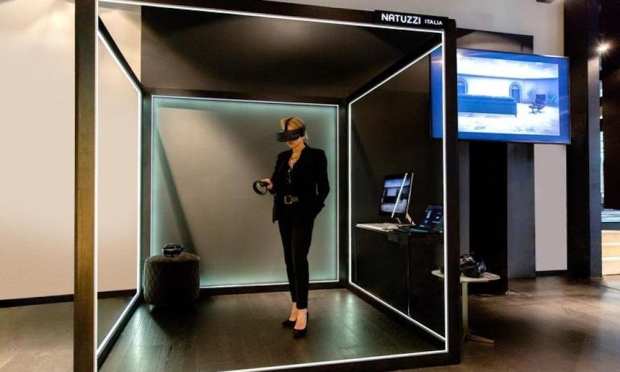 Natuzzi furniture virtual reality