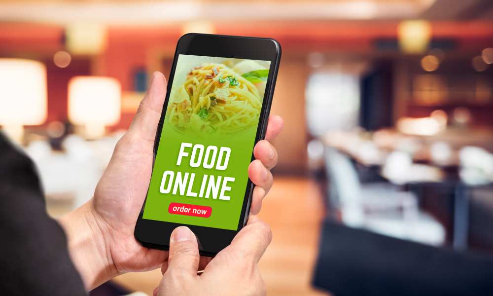 smartphone mobile food ordering