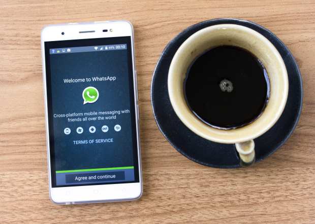 WhatsApp Pay on smartphone
