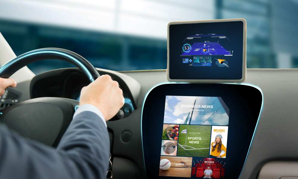 connected car dashboard