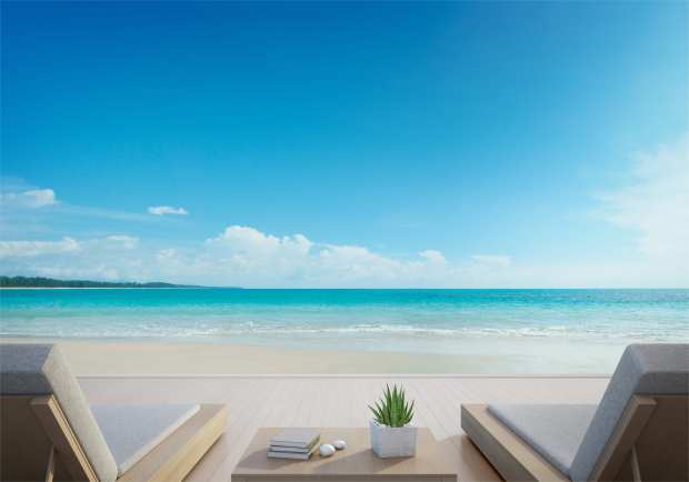 luxury beach rental