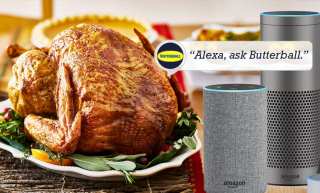 This Thanksgiving, Even Butterball Turkeys Ask Alexa