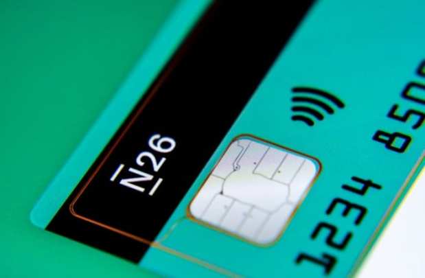 N26 payment card