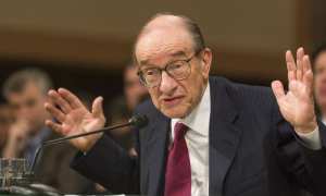 former U.S. Federal Reserve Chairman Alan Greenspan, central banks, sovereign credit backing, cryptocurrency, bitcoin, news digital currency, bitcoin,