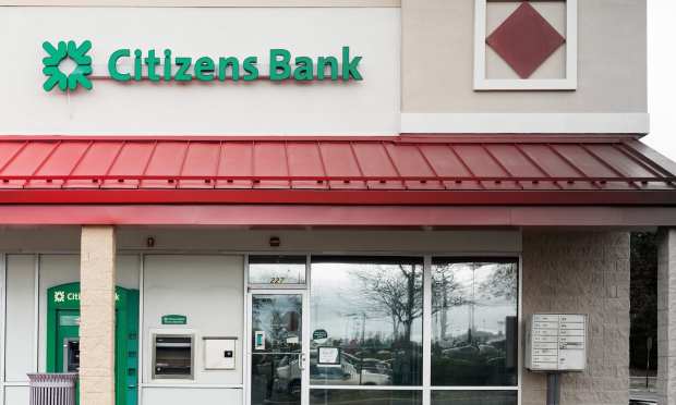 Citizens Bank faces legislation from the CFPB.