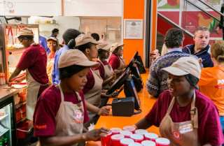 Popeyes Creates Beyonce-Inspired Fashions Based On Its Uniforms