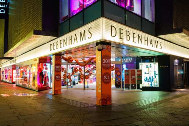 UK Department Store Group Debenhams Requests Five-Month Rent Freeze
