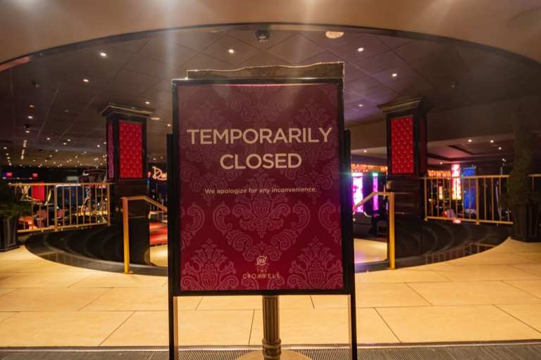 casino closed