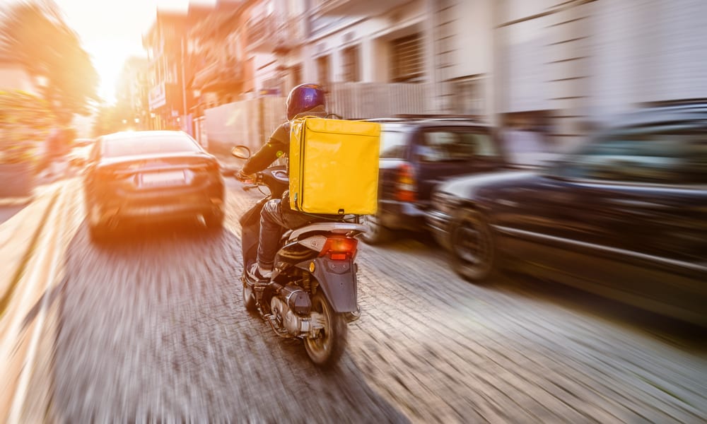 Interpol Warns Food Delivery Drivers May Be Transporting Drugs