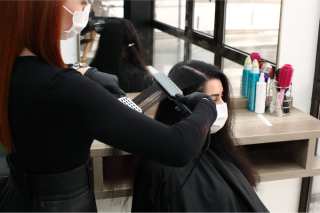Some Salons Open Under New Rules