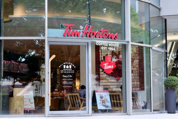 Tim Hortons Coffee Chain Notches Funding From China’s Tencent