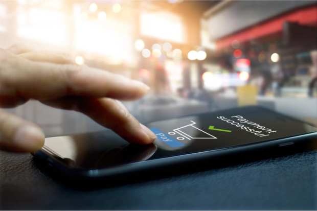 digital payment smartphone