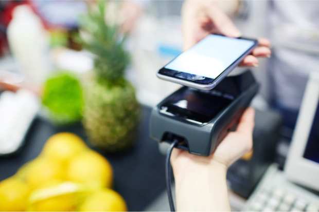 contactless grocery payment