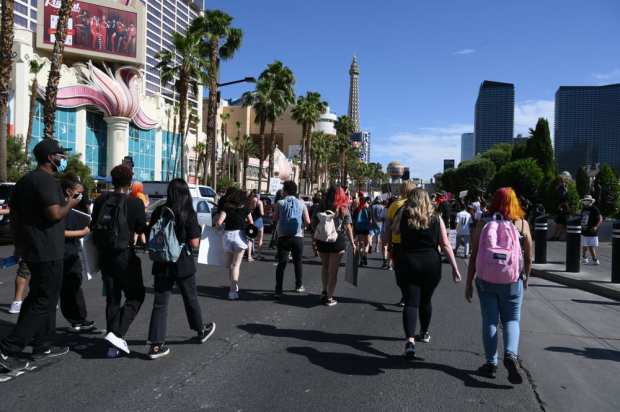 Protests Could Lower Odds Of Vegas Reopening