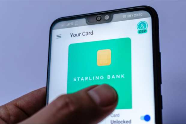 Starling Bank app
