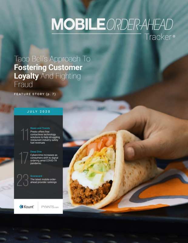 Mobile Order Ahead Tracker® - July 2020