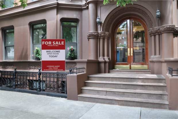 city brownstone for sale