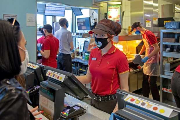 McDonald's To Make Face Coverings Mandatory