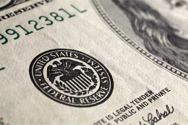 Federal Reserve seal on currency