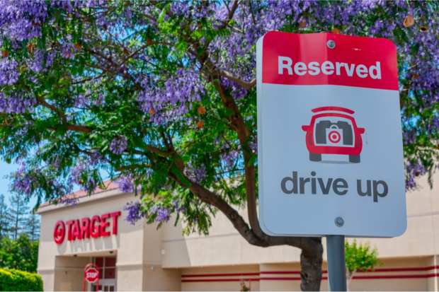 Target store drive-up