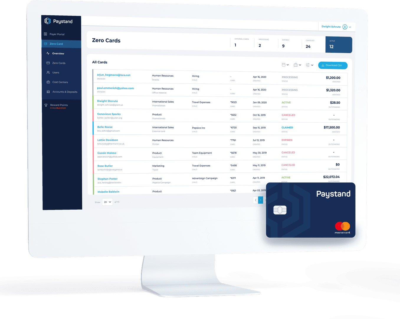 Paystand Takes Aim At Corporate Expense Cards With New ‘Zero Card’