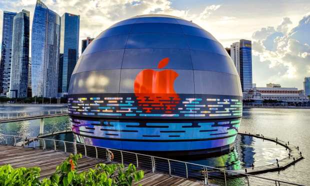 Apple To Open Spherical Store On Singapore Shore