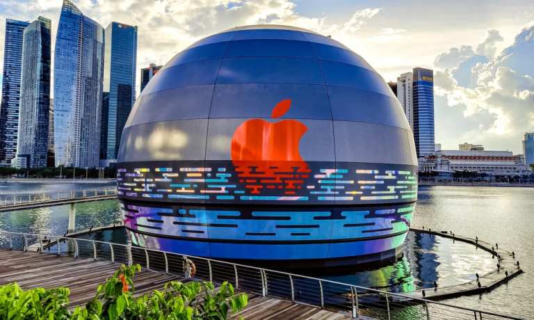 Apple To Open Spherical Store On Singapore Shore