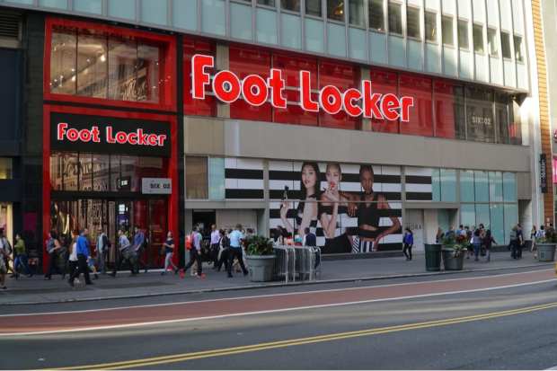 Foot Locker Reports 18.6 Pct Comp Sales Rise