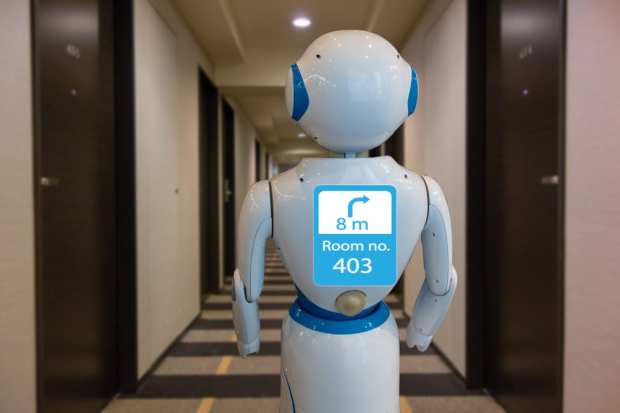 Hotel Robots Become Frontline Workers