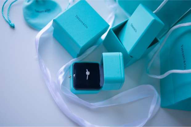 Tiffany & Co. boxes and ring