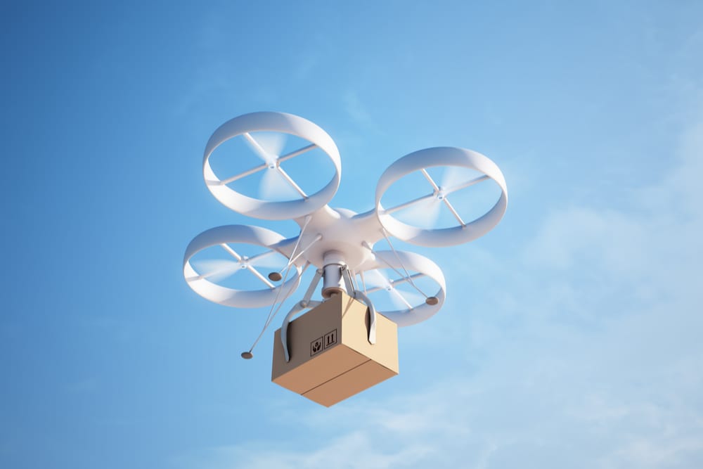 Walmart Uses Drones To Deliver COVID-19 Test Kits