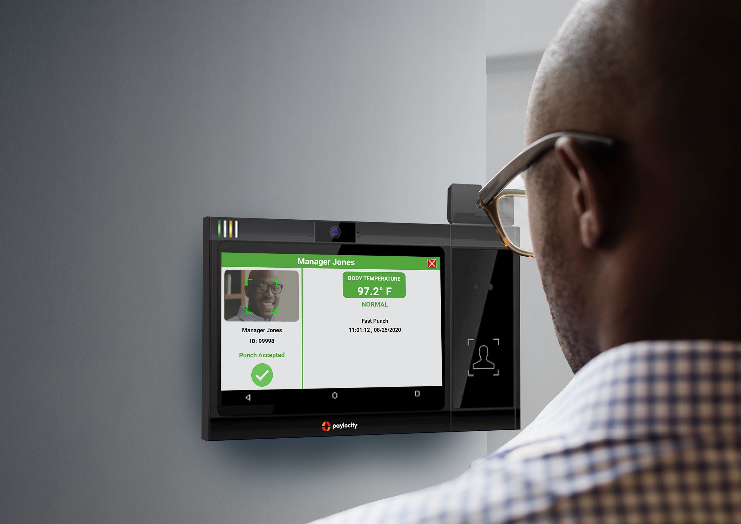 Payroll Tech Firm Paylocity Debuts Time Clock With Thermal Scanning