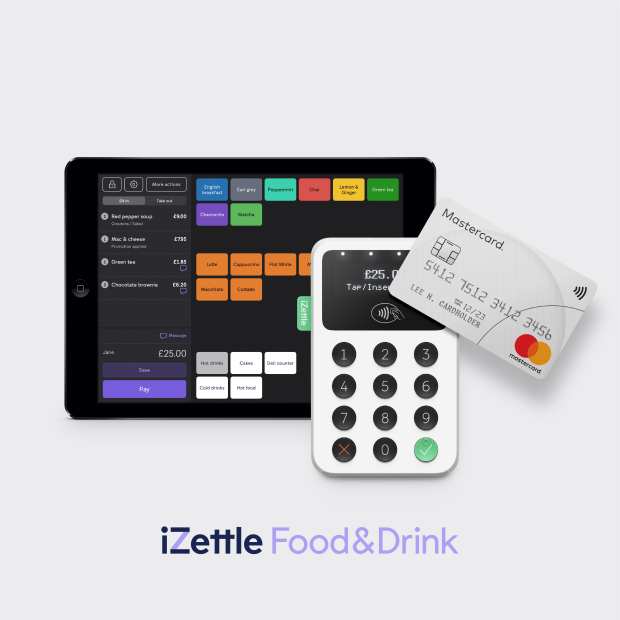PayPal Launches iZettle Food & Drink In The UK