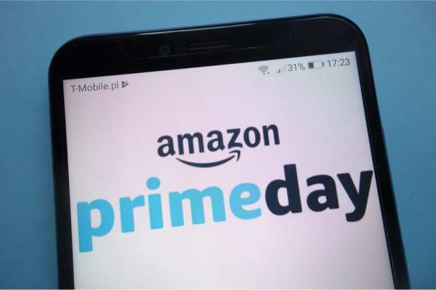 Amazon Prime Day on smartphone