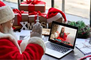 Santa Takes The Digital  Plunge For Holiday 2020