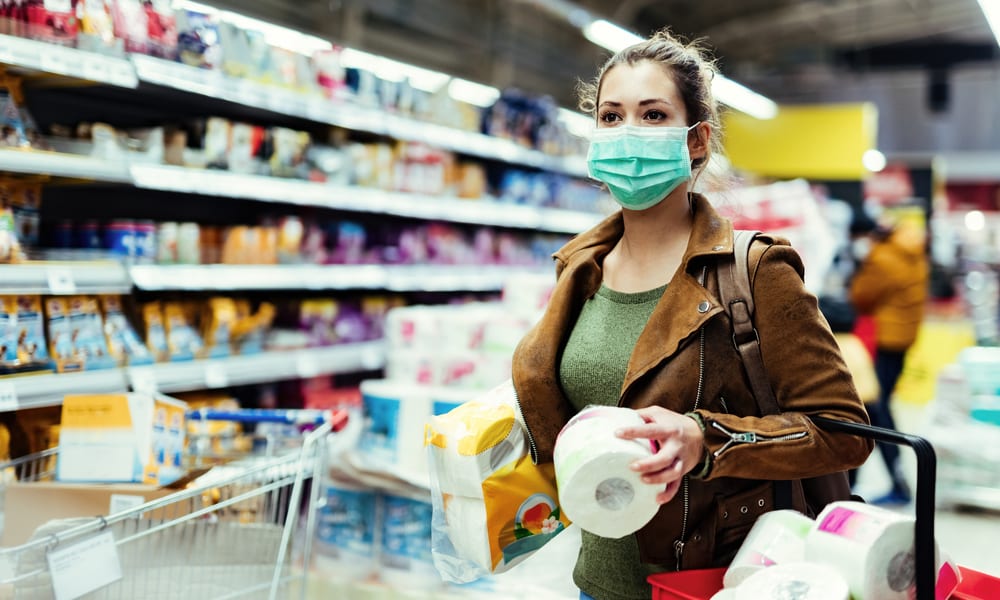 Grocery Stores Are Getting Super Serious About Stockpiling Goods