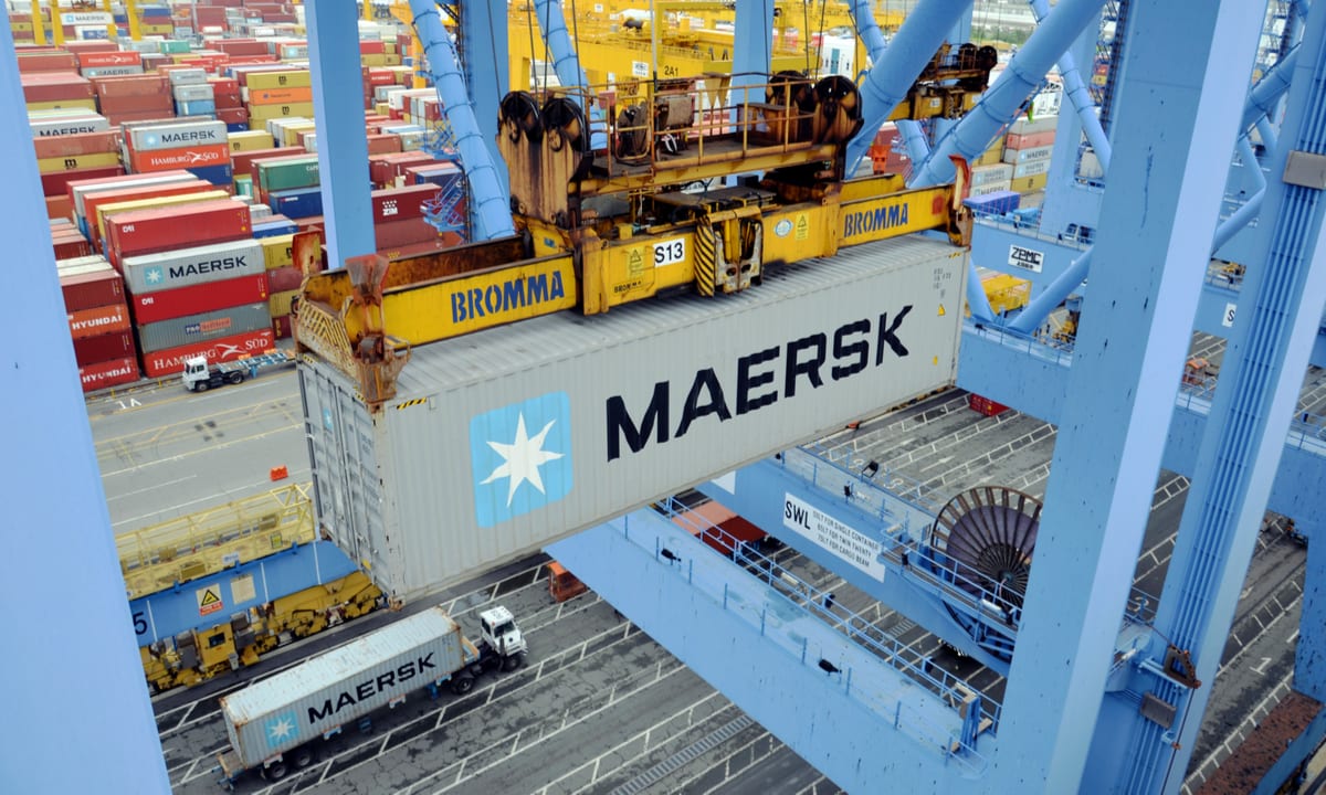 Maersk Predicts Shipping Rebound As US Retail Sales Fuel Demand