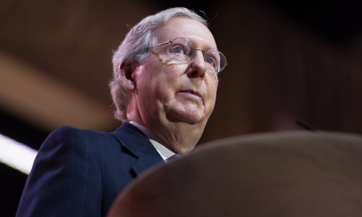 McConnell Floats Possibility Of $500B In COVID Stimulus