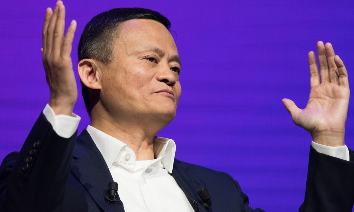 Jack Ma's comments