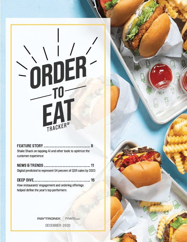 Order To Eat Tracker® - December 2020