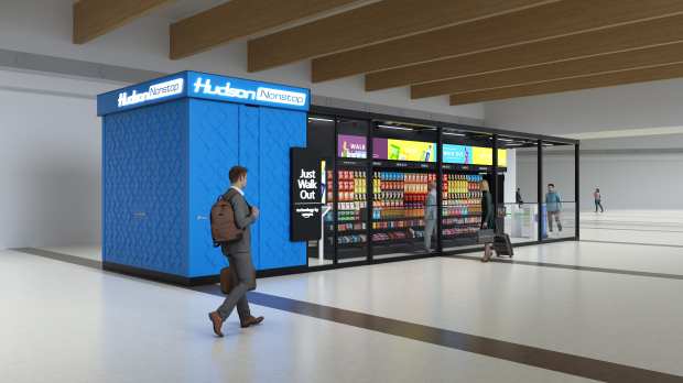 Hudson To Add Amazon’s Just Walk Out Technology To Its Popular Airport Convenience Stores