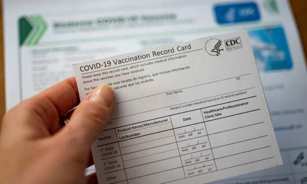 COVID Vaccine Card