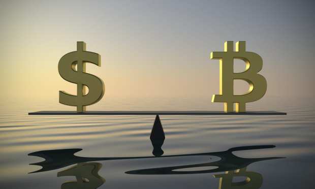 bitcoin vs. dollar
