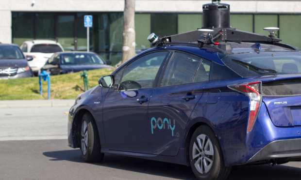 Autonomous Vehicle Tech Pony.ai Raises $100 Million