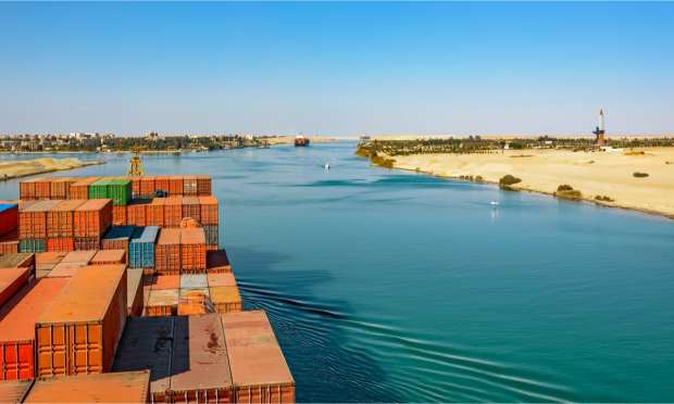 Suez Canal shipping