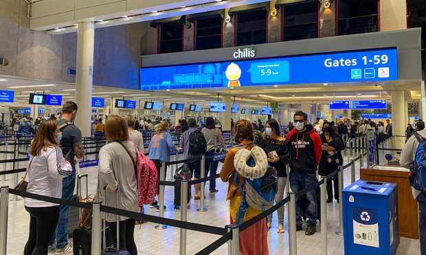 TSA: Over 1.5 Million Travelers Flew Sunday, A First In Over A Year