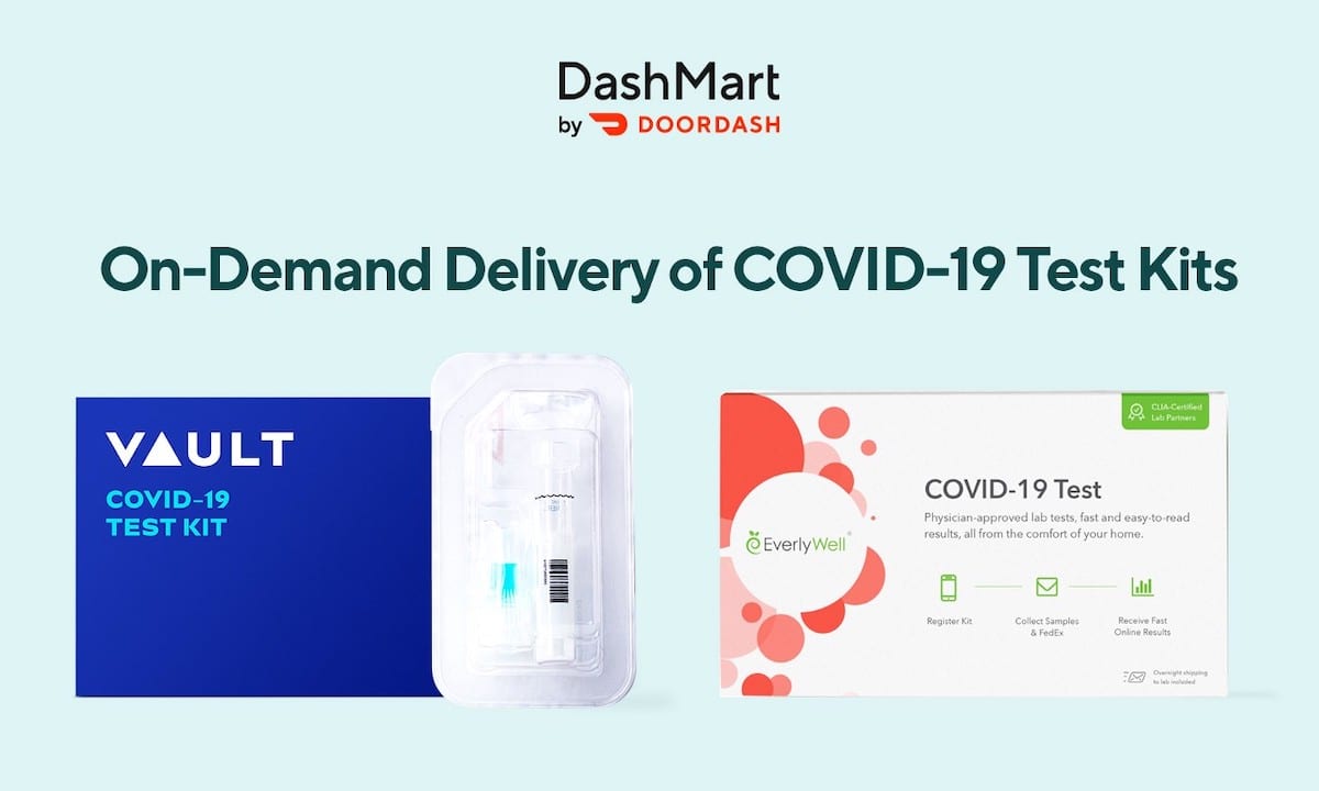 DoorDash To Begin COVID19 Home Test Kit Delivery