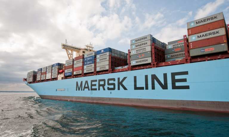 COVID-19 Vaccines, AP Moller-Maersk, shipping, containers,